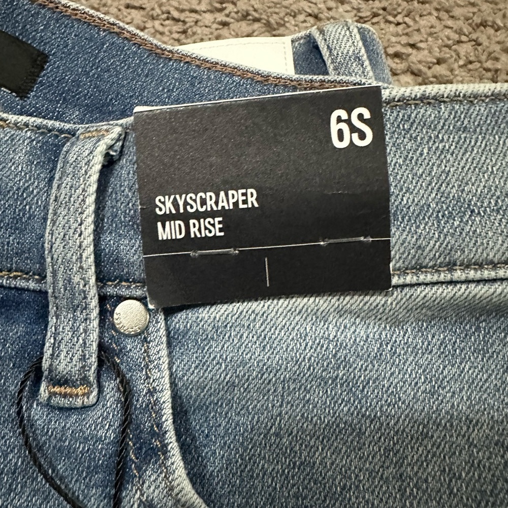 Express Light Blue Denim Pants - Picture 3 of 4
